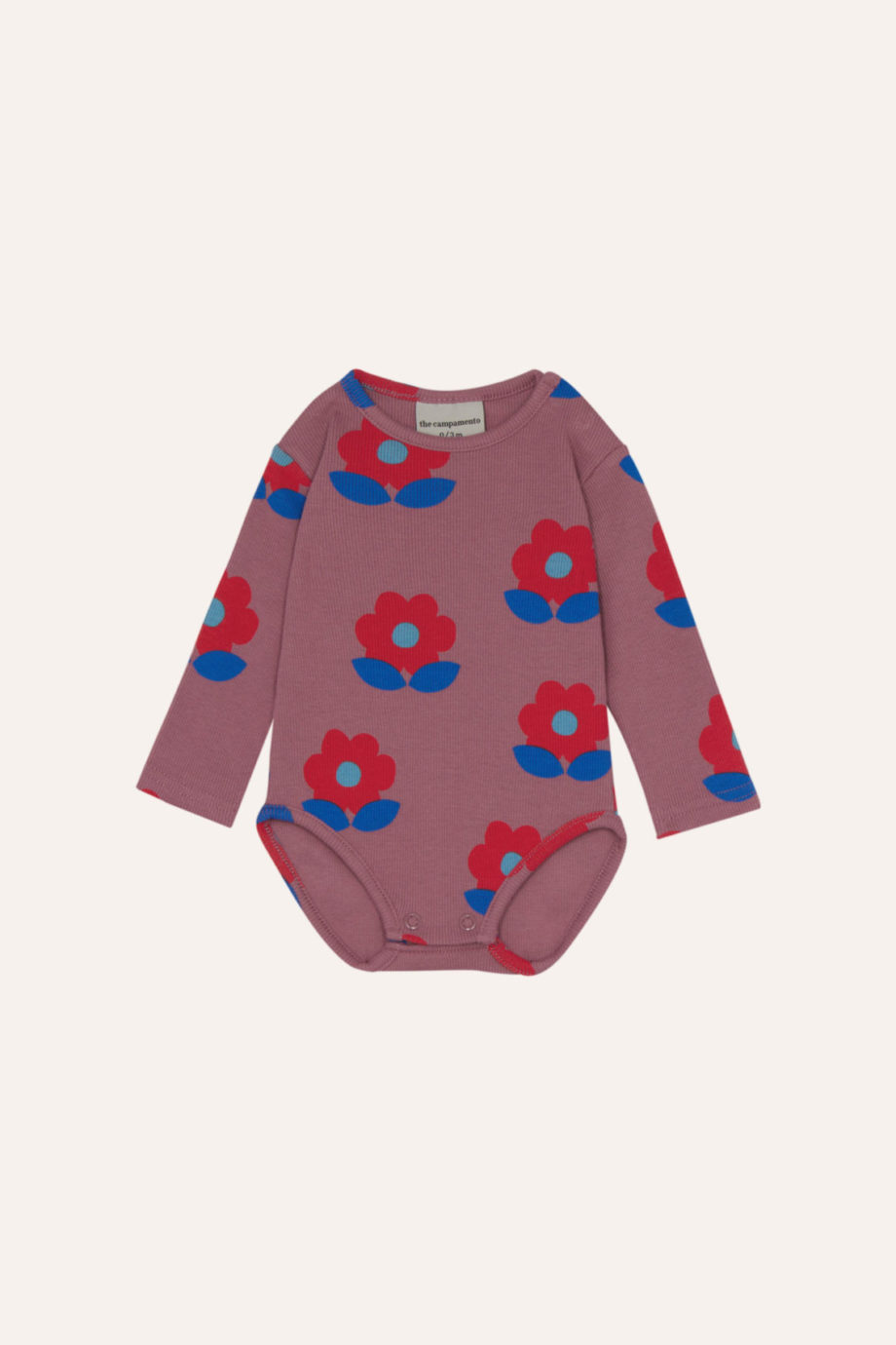THE CAMPAMENTO BABY | Big Flowers Baby Body