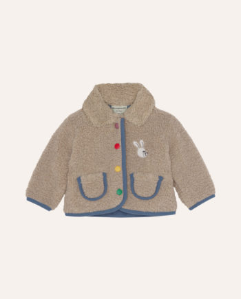 THE CAMPAMENTO BABY | Ecru Teddy Baby Jacket