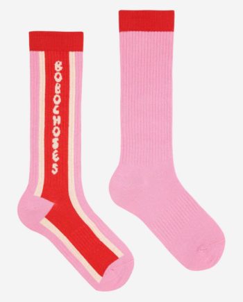 BOBO CHOSES | Tic Tac Toe PINK extra long socks