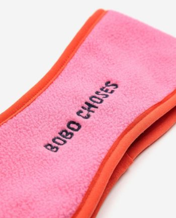 BOBO CHOSES | Bobo Choses pink polar fleece headband