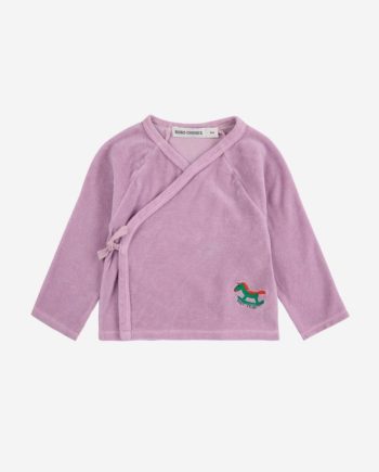 BOBO CHOSES BABY | Rocking Horse crossed T-shirt LAVENDER