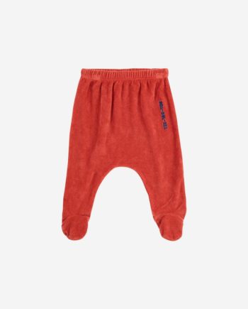 BOBO CHOSES BABY | Tic Tac Toe red footed leggings