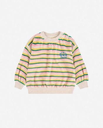 BOBO CHOSES BABY | Have Fun striped sweatshirt