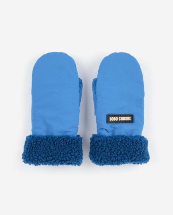BOBO CHOSES BABY | Bobo Choses bicolor mittens BLUE