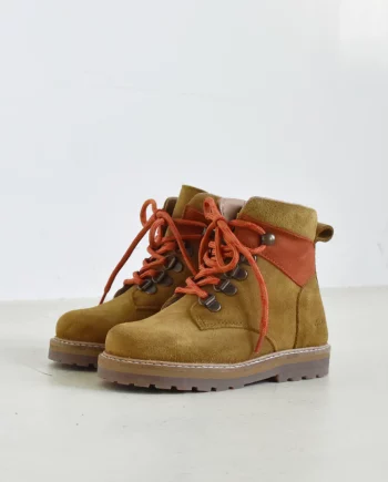 DU LOUA | BOTTINES du Louen Moss - Red Suede