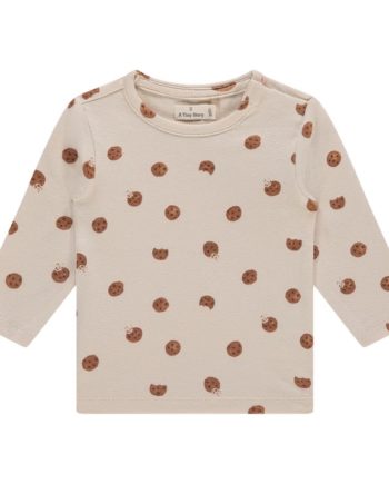 A TINY STORY | Baby t-shirt longsleeve Snow - Cookie