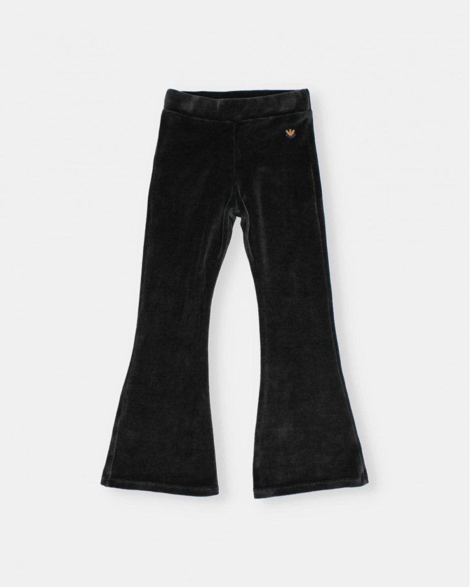 BÚHO | Velvet legging flare Anthracite