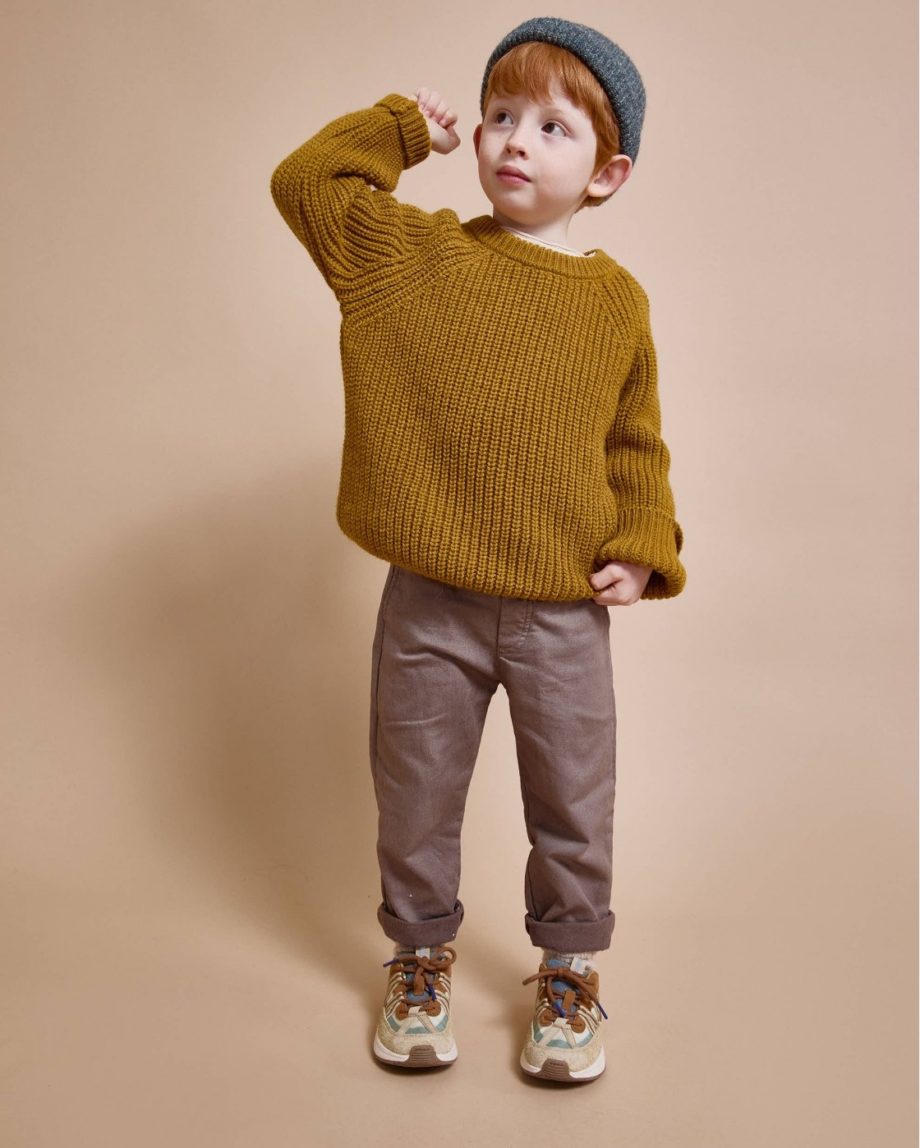BÚHO | Melange Beanie Alpine Green