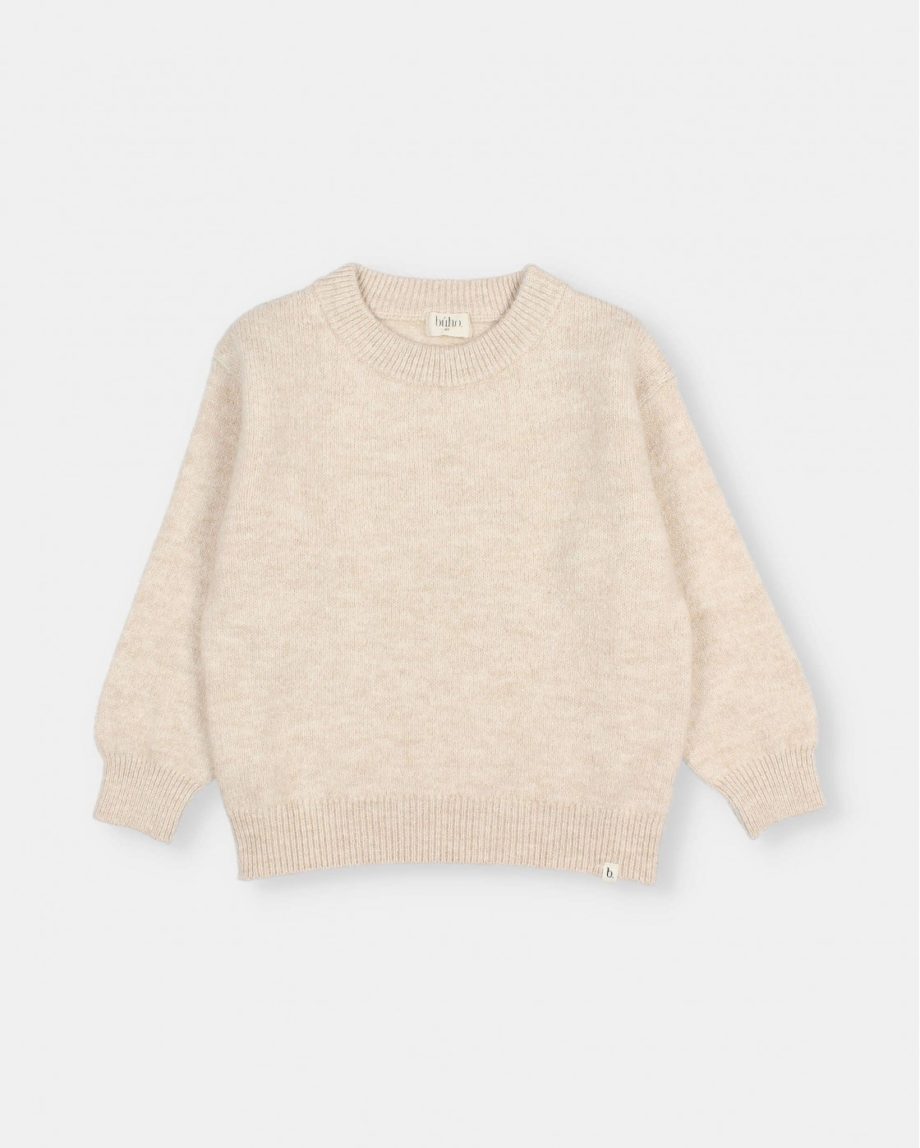 BÚHO | Melange jumper Natural