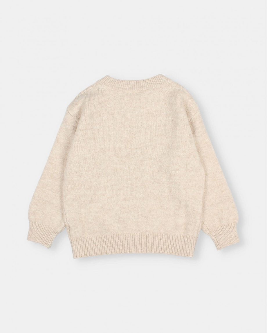 BÚHO | Melange jumper Natural