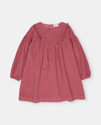 BÚHO | Soft velour dress Blush
