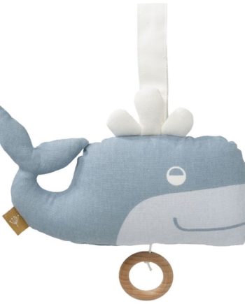 Fresk | doudou boîte à musique baleine