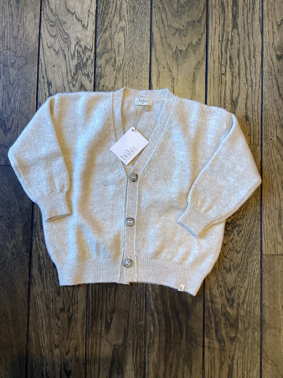 BÚHO | Melange Cardigan Natural