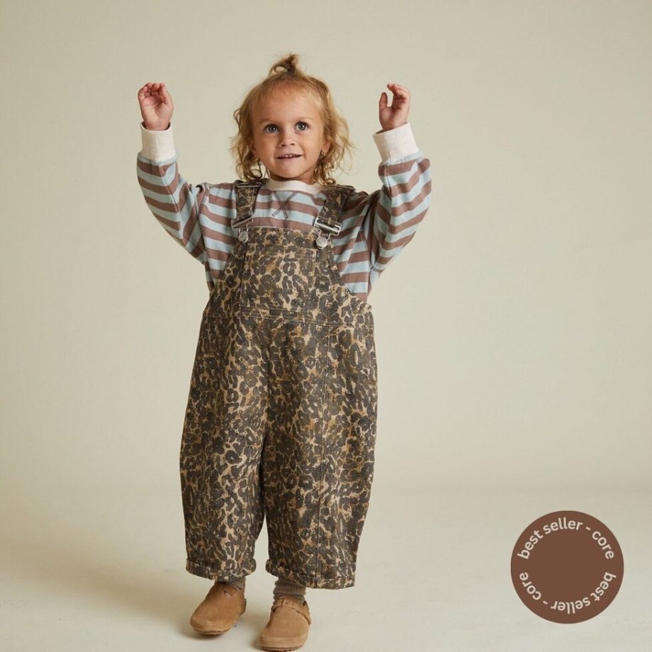 CLAUDE & CO | Blythe Leopard Dungaree
