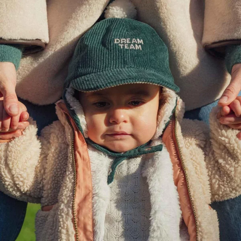 CHAMAYE | Dream Team Chapka velours Verte