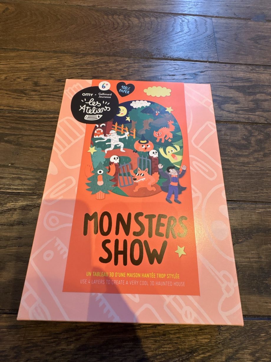 OMY x GALLIMARD JEUNESSE | Tableau 3D Monsters Show