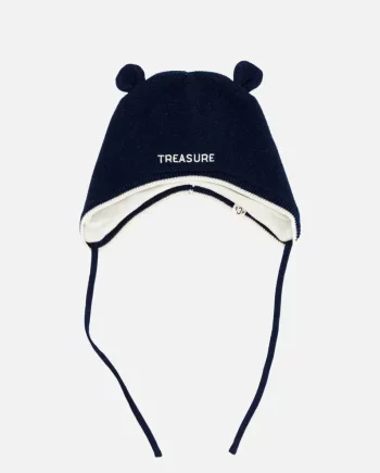 CHAMAYE | Bonnet bébé | Treasure bleu marine