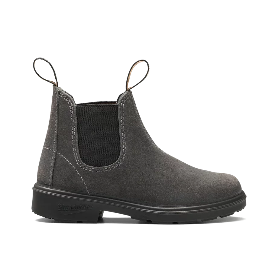 BLUNDSTONE KIDS | Kids boots nubuck - Steel Grey WAXED