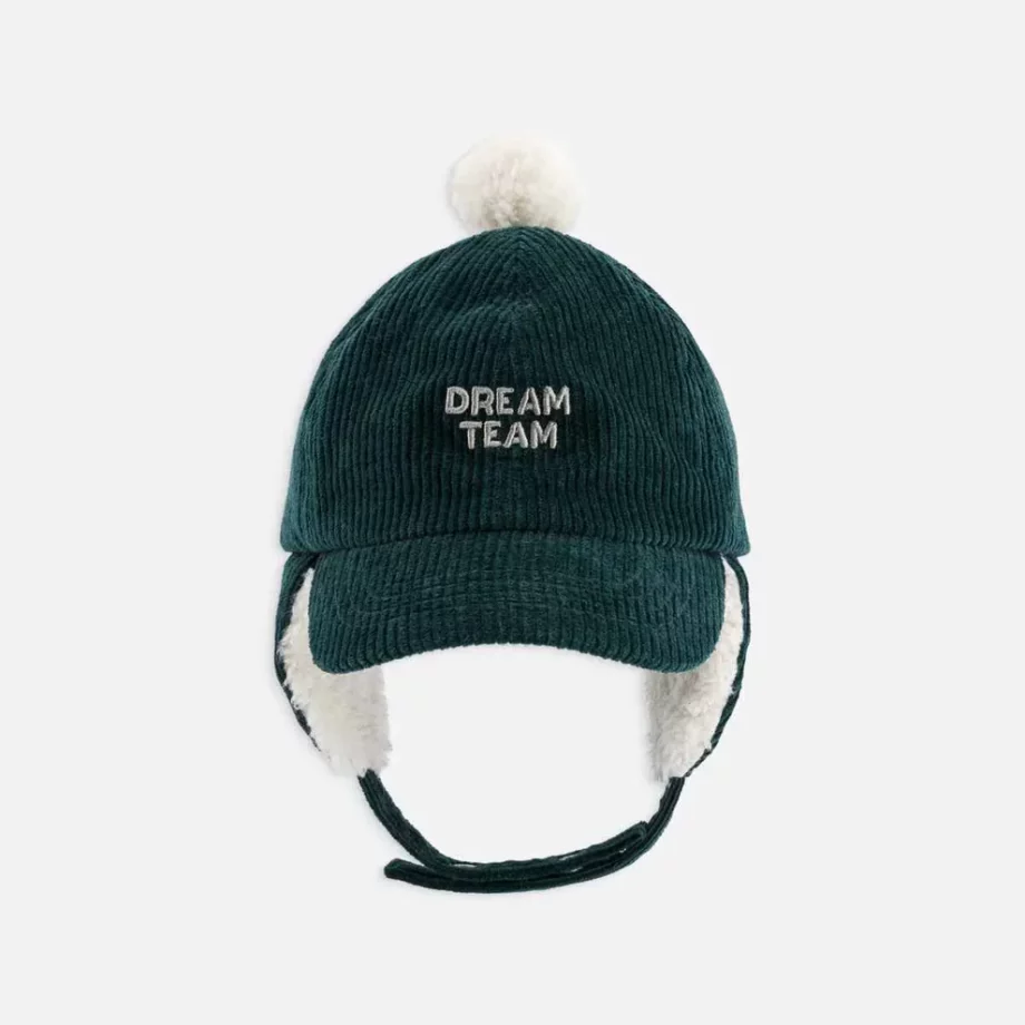 CHAMAYE | Dream Team Chapka velours Verte