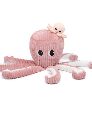 LES PTIPOTOS | Filou la pieuvre maman et son bébé rose