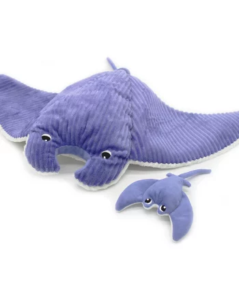 LES PTIPOTOS | Mentalou la raie manta maman et son bébé bleu violet