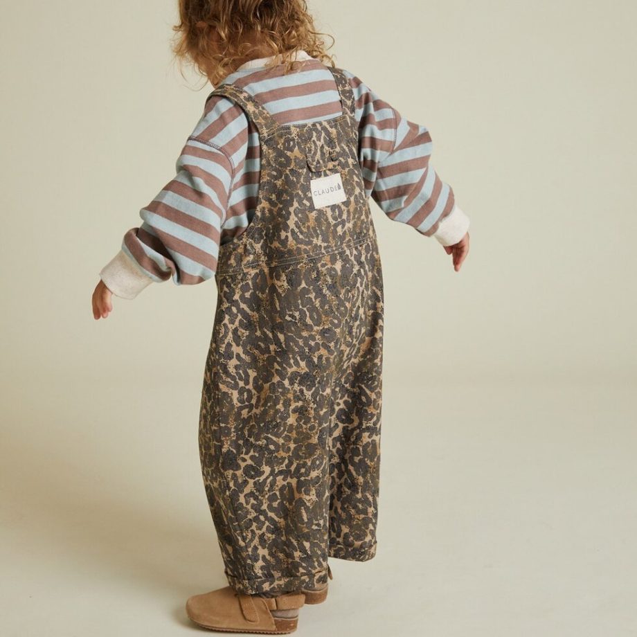 CLAUDE & CO | Blythe Leopard Dungaree