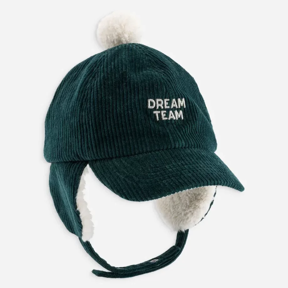 CHAMAYE | Dream Team Chapka velours Verte