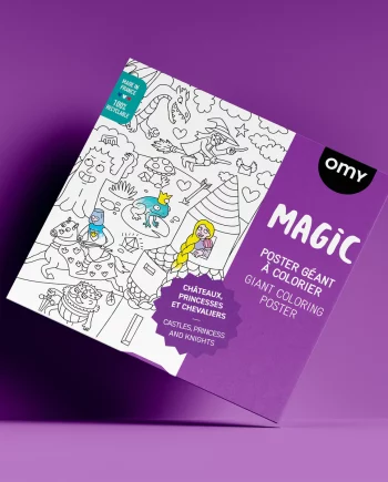 OMY | Magic - Poster géant à colorier