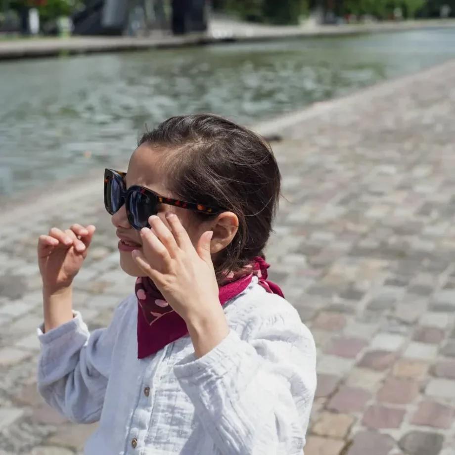 CHAMAYE | Foulard Graou Bordeaux