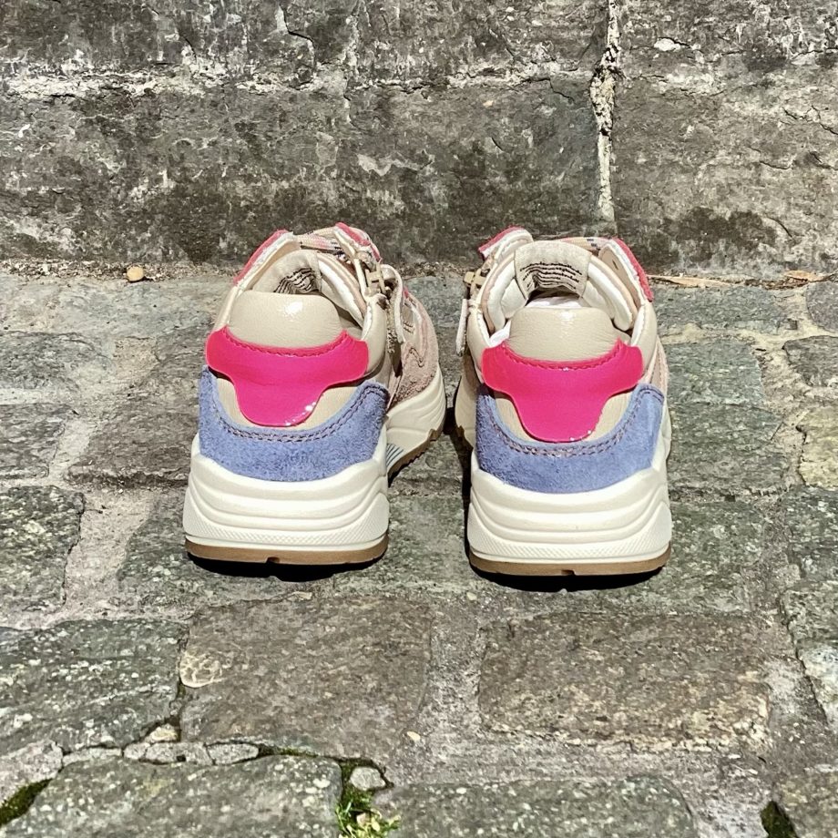 OCRA | D365 sand glossy framboise/beige/bleu/rose fluo