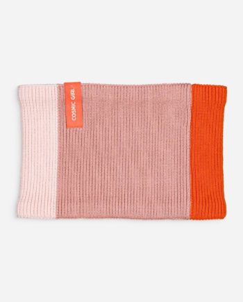 CHAMAYE | Snood Cosmic girl rose et orange