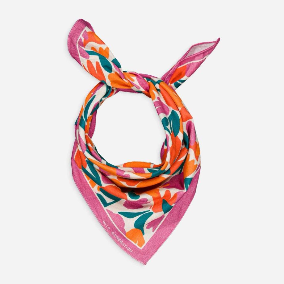 CHAMAYE | Foulard Garden Flowers