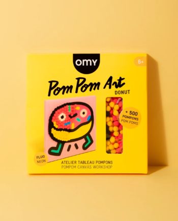 OMY | DONUT - KIT TABLEAU POMPONS