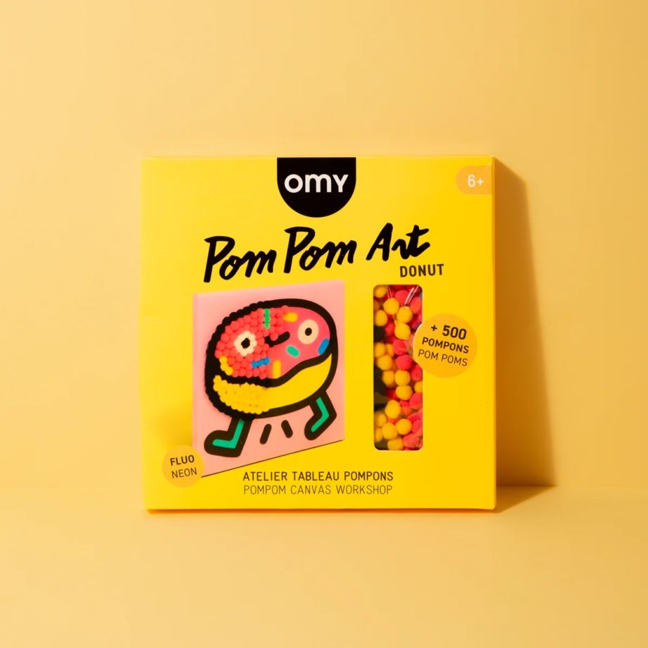 OMY | DONUT - KIT TABLEAU POMPONS