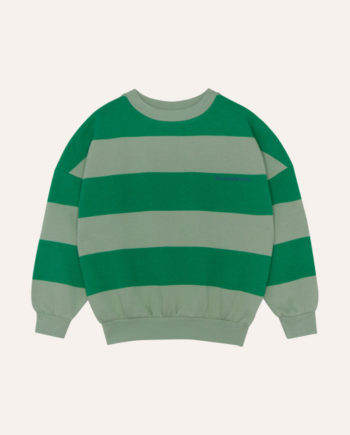 THE CAMPAMENTO |  Green Stripes Sweatshirt