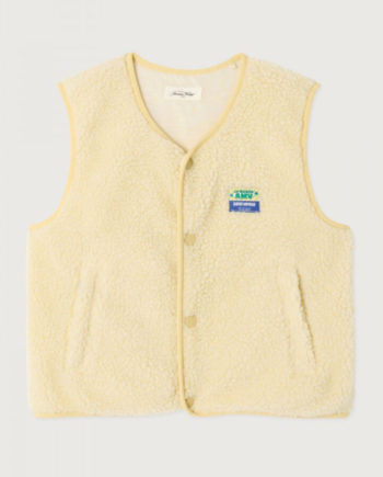 AMERICAN VINTAGE | Veste HOKTOWN SANS MANCHES ECRU