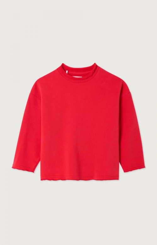 AMERICAN VINTAGE | ATUBAY  SWEATSHIRT SWEET PEPPER