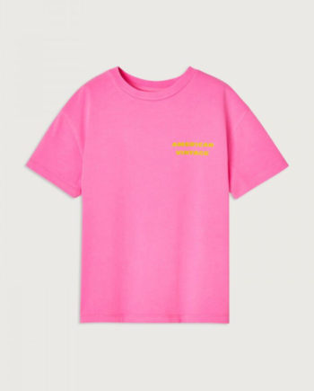 AMERICAN VINTAGE | T-shirt enfant Fizvalley ROSE FLUO