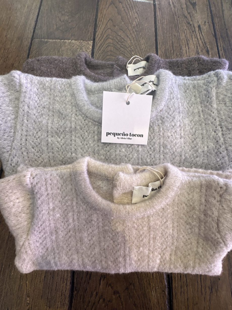 PEQUENO TOCON | jerseypull  3 coloris 1072