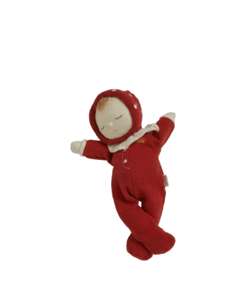 OLLI ELLA | Dozy Dinkums Toadstool Moppet RED