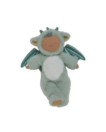 OLLI ELLA | COZY DINKUMS dragon Ash Green