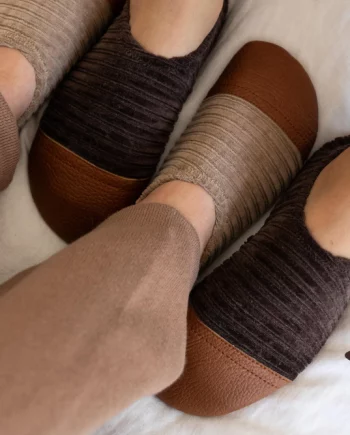 LES PAS PETITS | Les Petits Velours Marron