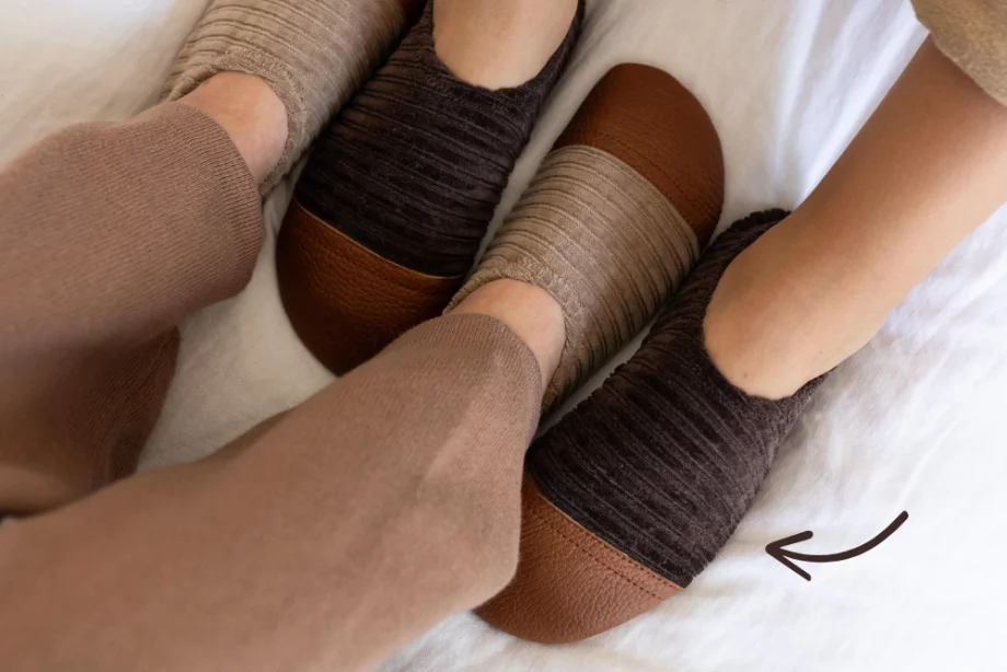 LES PAS PETITS | Les Petits Velours Marron
