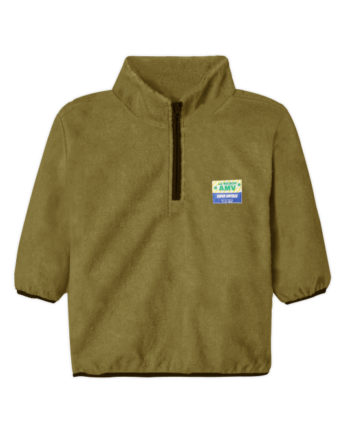 AMERICAN VINTAGE | Veste enfant Hoktown zip à enfiler GARRIGUE CHINE