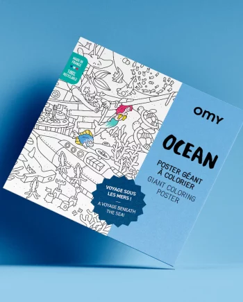 OMY | OCEAN - Poster géant à colorier