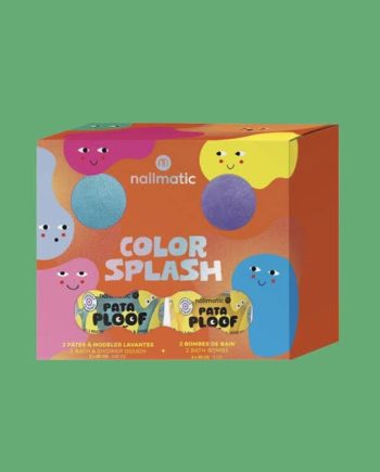 NAILMATIC | Coffret Color Splash
2 Pâtes à Modeler Lavantes & 2 Bombes de Bain