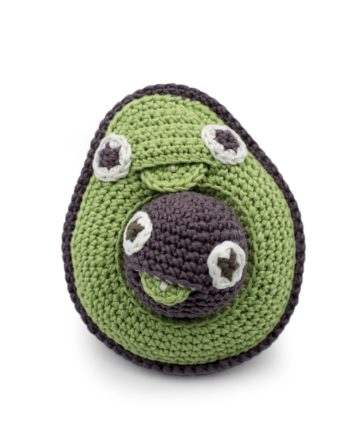 MYUM | Hochet avocat en crochet en Cotton bien
