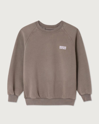 AMERICAN VINTAGE | Sweat enfant Izubird CENDRE VINTAGE