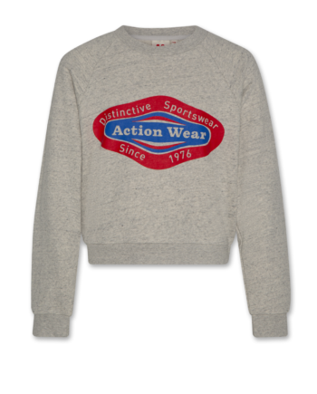 AO76 | Real sweater actionwear grey melange