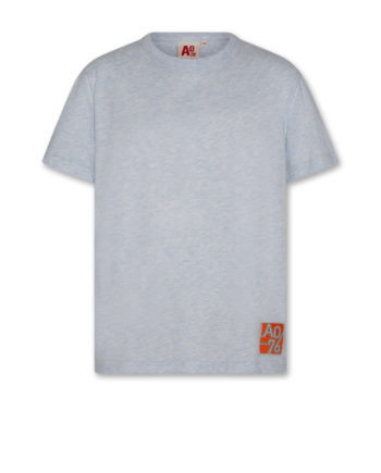 AO76 | Mat t-shirt subway heather light blue